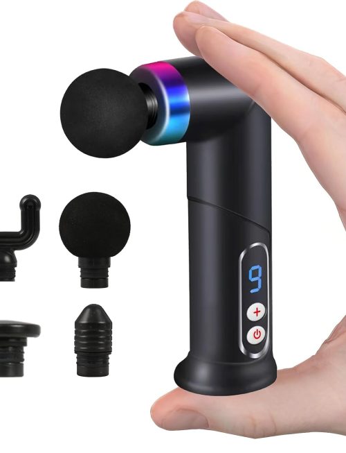 Massage Gun – Mini Massage Gun for Portable Deep Tissue Massage – Quiet Massage Guns for Muscle Relaxation,